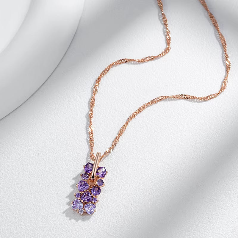 Lavender Cascade – Fiora Bijoux